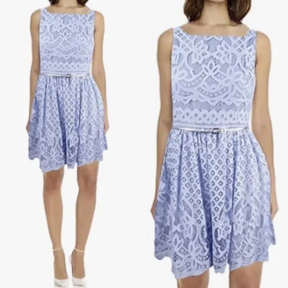 crochet and lace dress Self-Portrait Crochet Lace Midi Dress